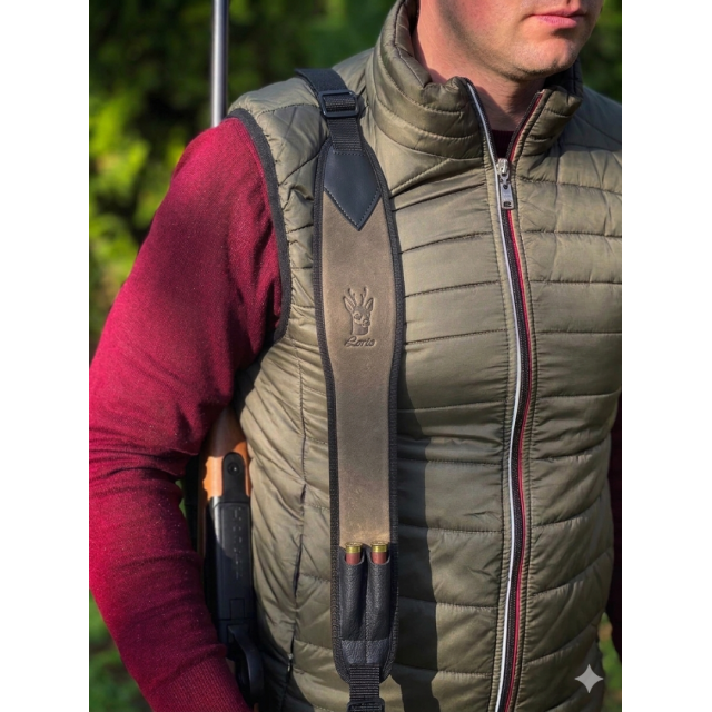 Remnik Lovac Kožni Sa Platnenim Kaiševima