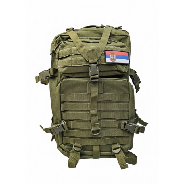 Službeni ranac HMS 50l combat zelen