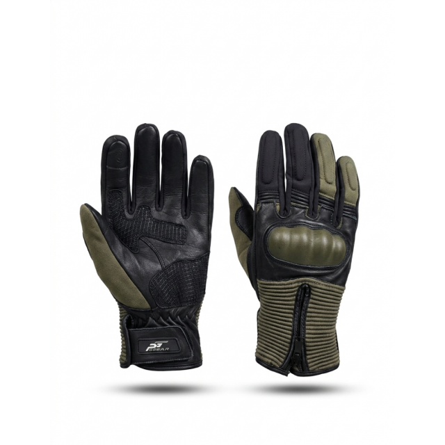 Moto Rukavice Pg City Pro Zelene