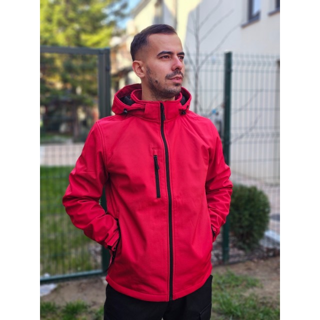 Vodootporna Taktička Jakna Hms-1 Crna Softshell