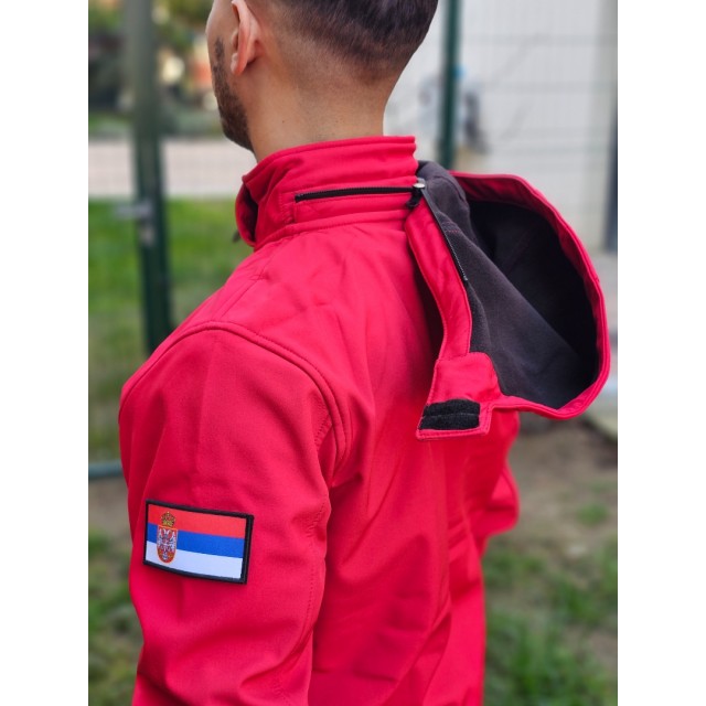 Vodootporna Taktička Jakna Hms-1 Crna Softshell