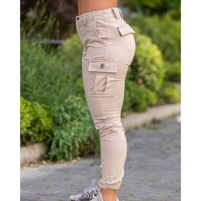 Zenske Militari Pantalone Predator Krem