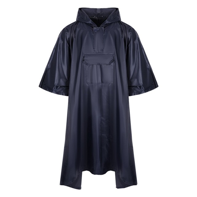 Kabanica Poncho Crna