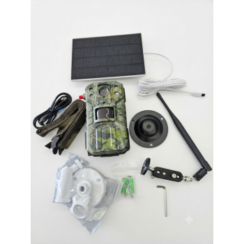 SOLARNA NADZORNA KAMERA 4G CAMO