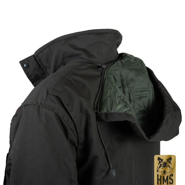 Lovačka jakna HMS zelena sa uloškom
