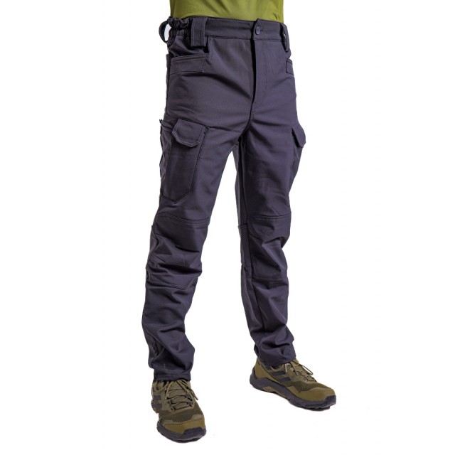 Zimske vodootporne pantalone crne single sword