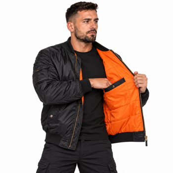 BOMBER JAKNA CRNA